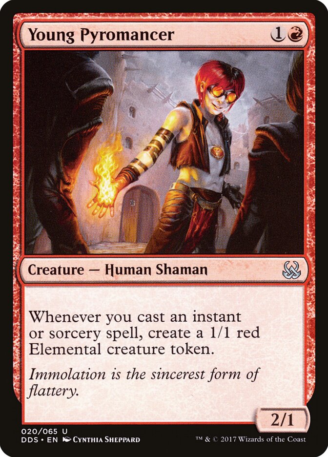 Young Pyromancer — Duel Decks: Mind vs. Might 20/65