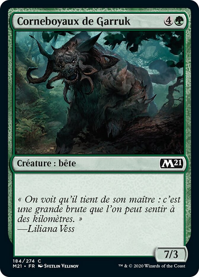 Corneboyaux de Garruk — Core Set 2021 184/397