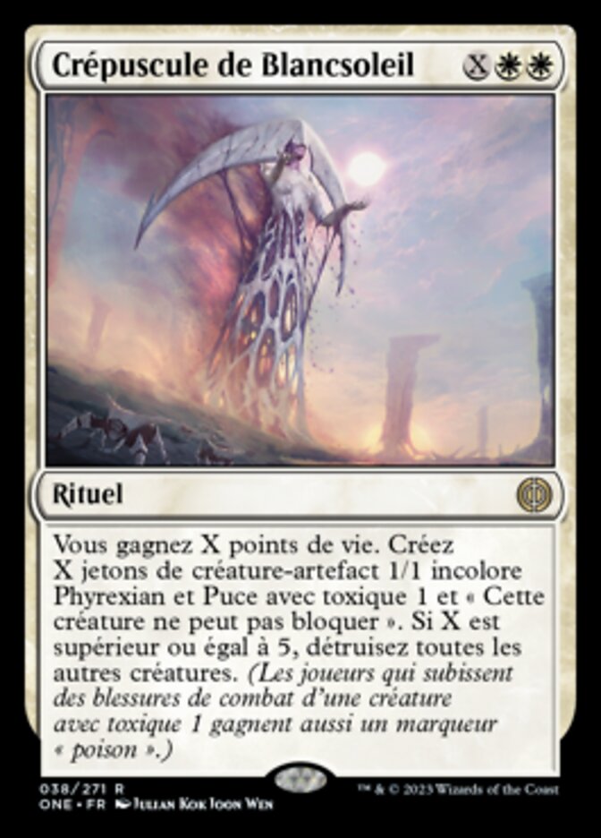 Crépuscule de Blancsoleil — Phyrexia: All Will Be One 38/479