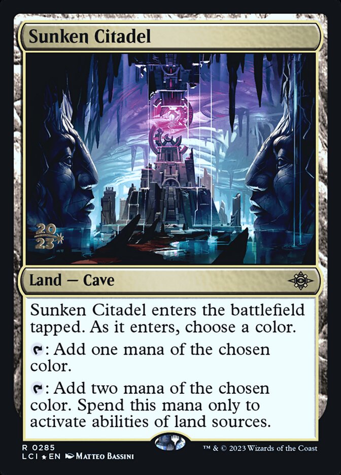 Sunken Citadel — The Lost Caverns of Ixalan Promos 285s/136