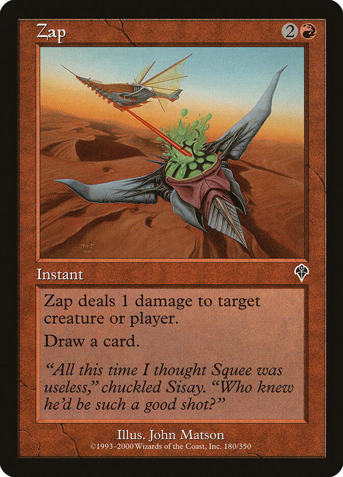 Zap — Invasion 180/354