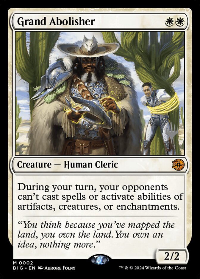 Grand Abolisher — The Big Score Promos 2p/14