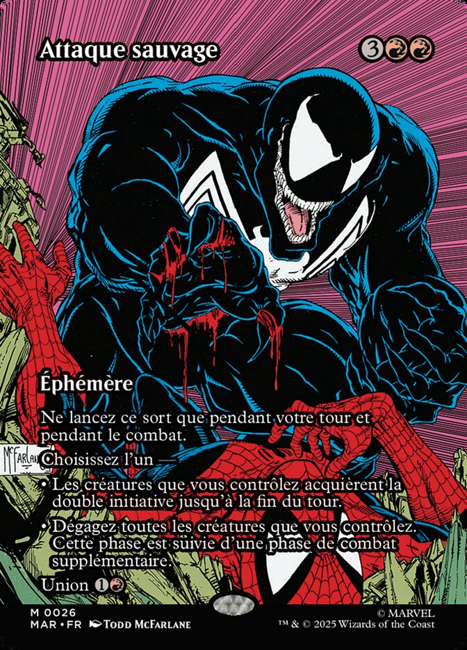 Attaque sauvage — Marvel Universe 26/100