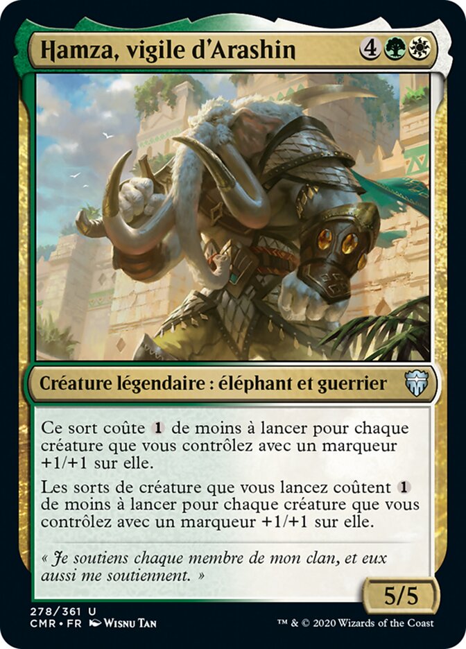 Hamza, vigile d'Arashin — Commander Legends 278/718