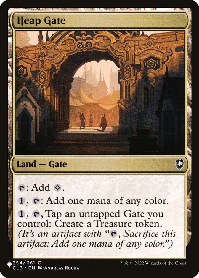 Heap Gate — The List CLB-354/5581