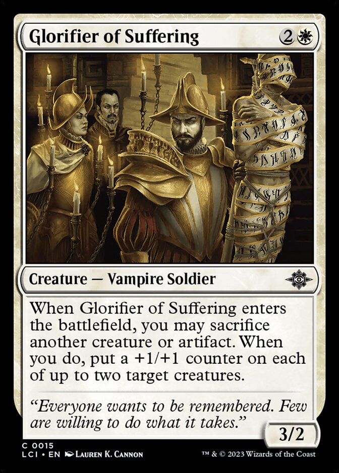 Glorifier of Suffering — The Lost Caverns of Ixalan 15/416