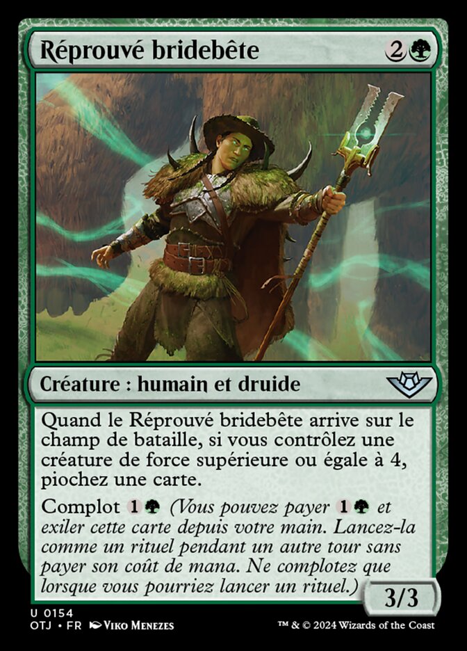 Réprouvé bridebête — Outlaws of Thunder Junction 154/374