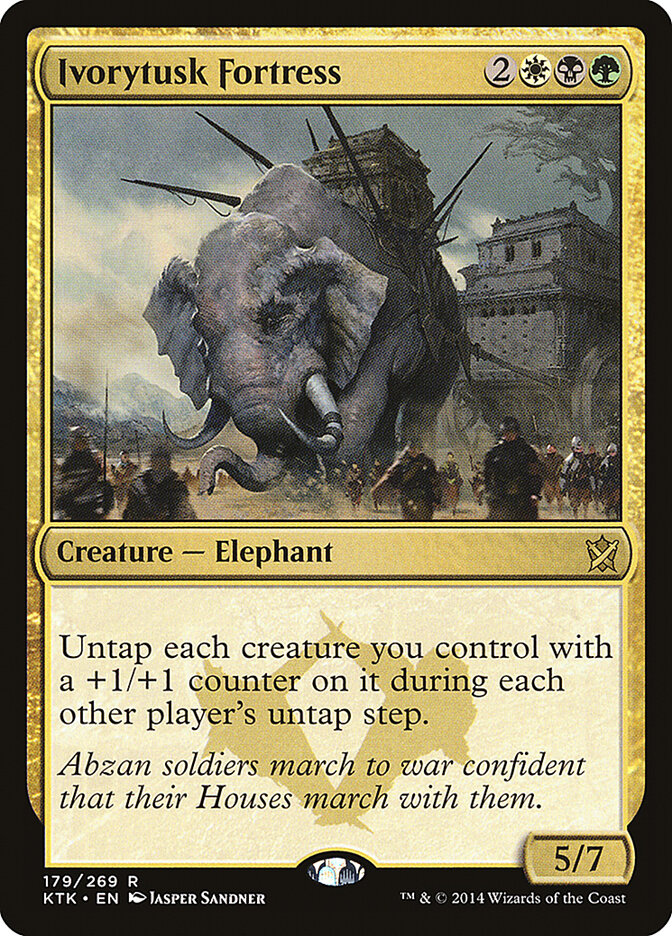 Ivorytusk Fortress — Khans of Tarkir 179/293