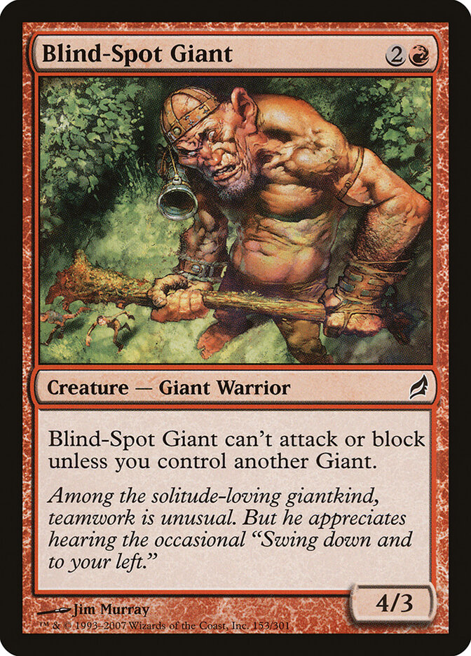 Blind-Spot Giant — Lorwyn 153/301