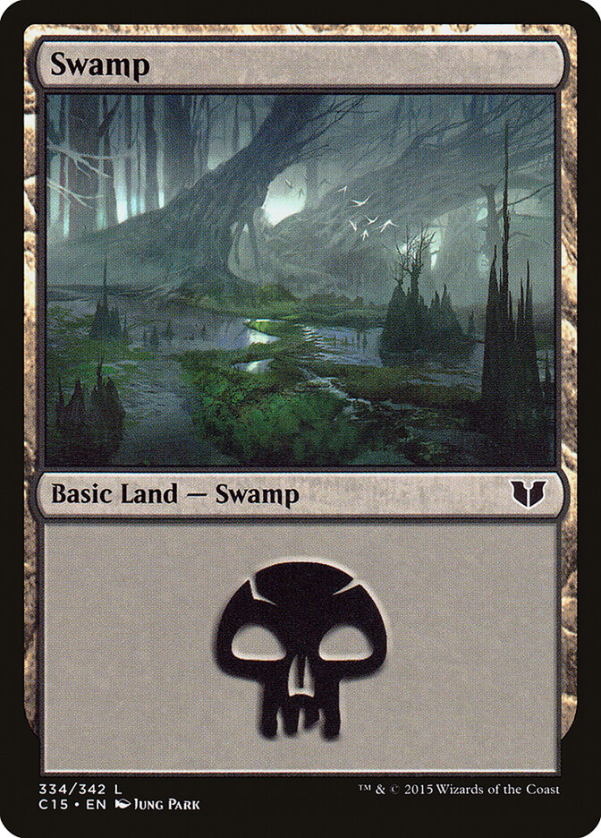 Swamp — Commander 2015 334/342