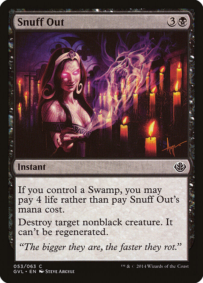 Snuff Out — Duel Decks Anthology: Garruk vs. Liliana 53/63