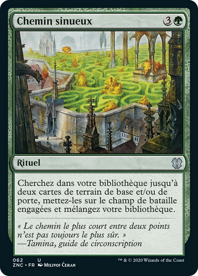 Chemin sinueux — Zendikar Rising Commander 62/142