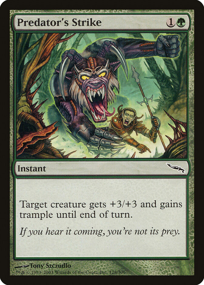 Predator's Strike — Mirrodin 128/306
