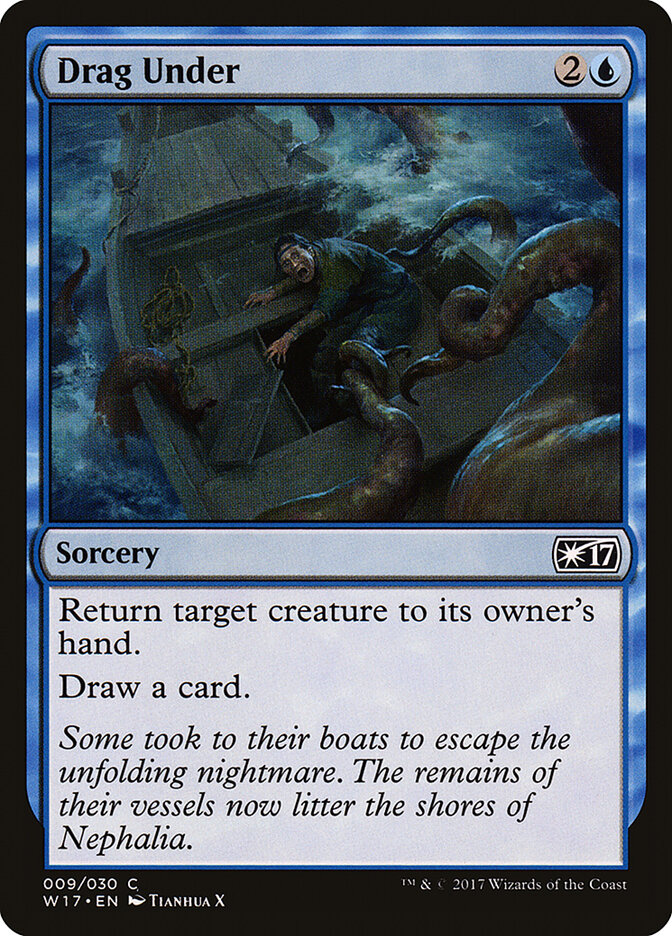 Drag Under — Welcome Deck 2017 9/30