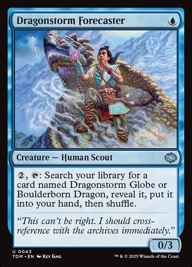 Dragonstorm Forecaster — Tarkir: Dragonstorm 43/427