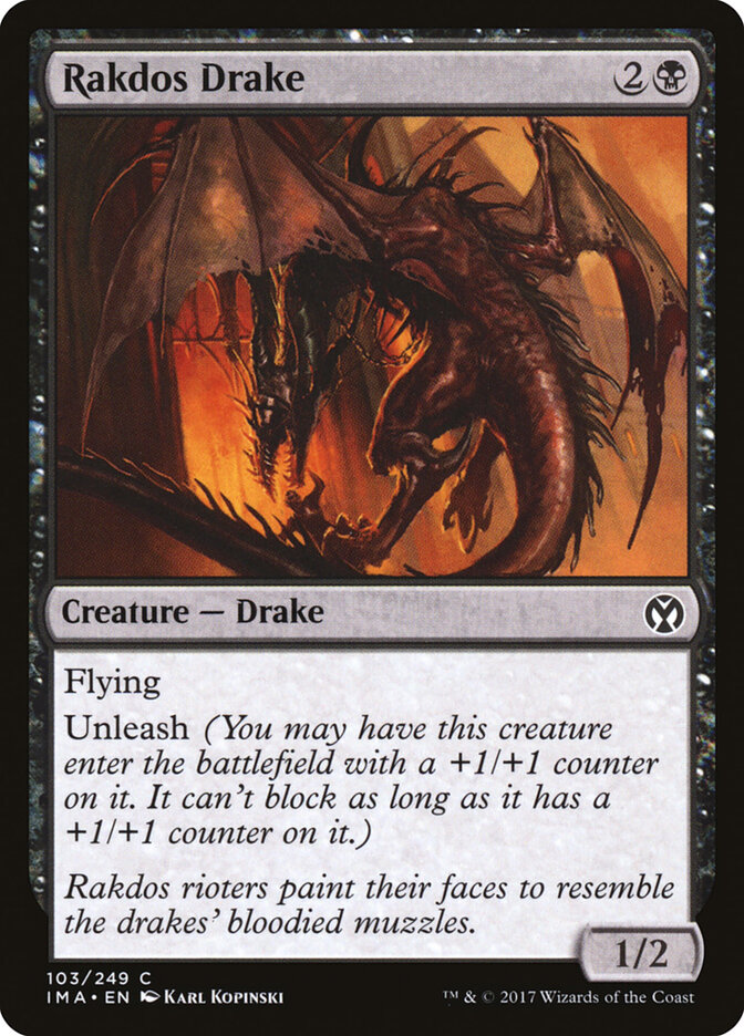 Rakdos Drake — Iconic Masters 103/249