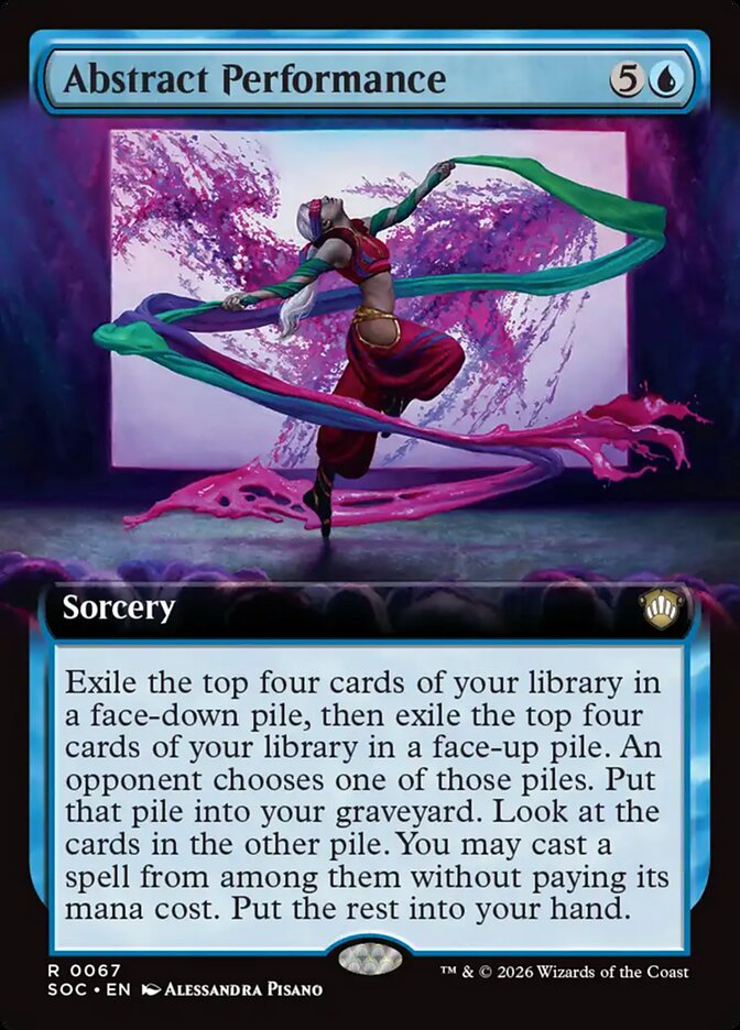 Abstract Performance — Secrets of Strixhaven Commander 67/426