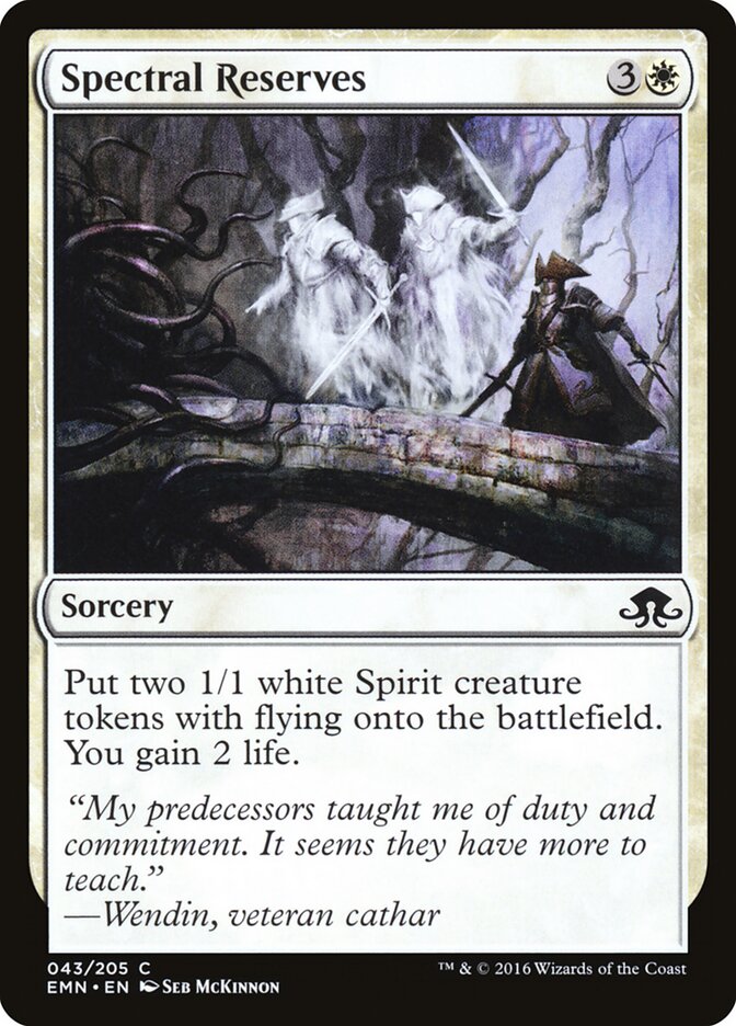 Spectral Reserves — Eldritch Moon 43/208