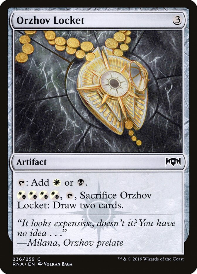 Orzhov Locket — Ravnica Allegiance 236/273