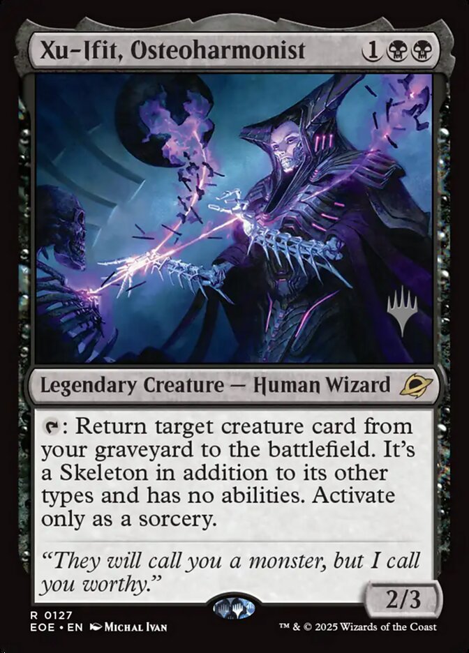 Xu-Ifit, Osteoharmonist — Edge of Eternities Promos 127p/160