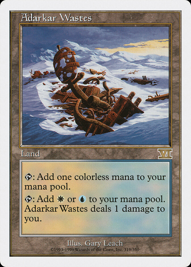 Landes d'Adarkar — Classic Sixth Edition 319/351