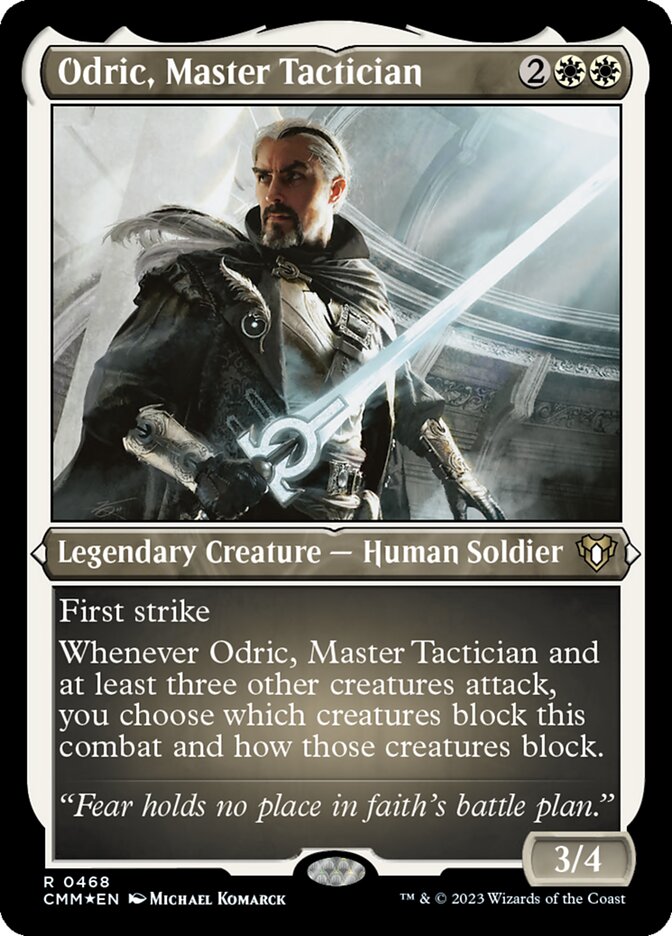 Odric, Master Tactician — Commander Masters 468/1067