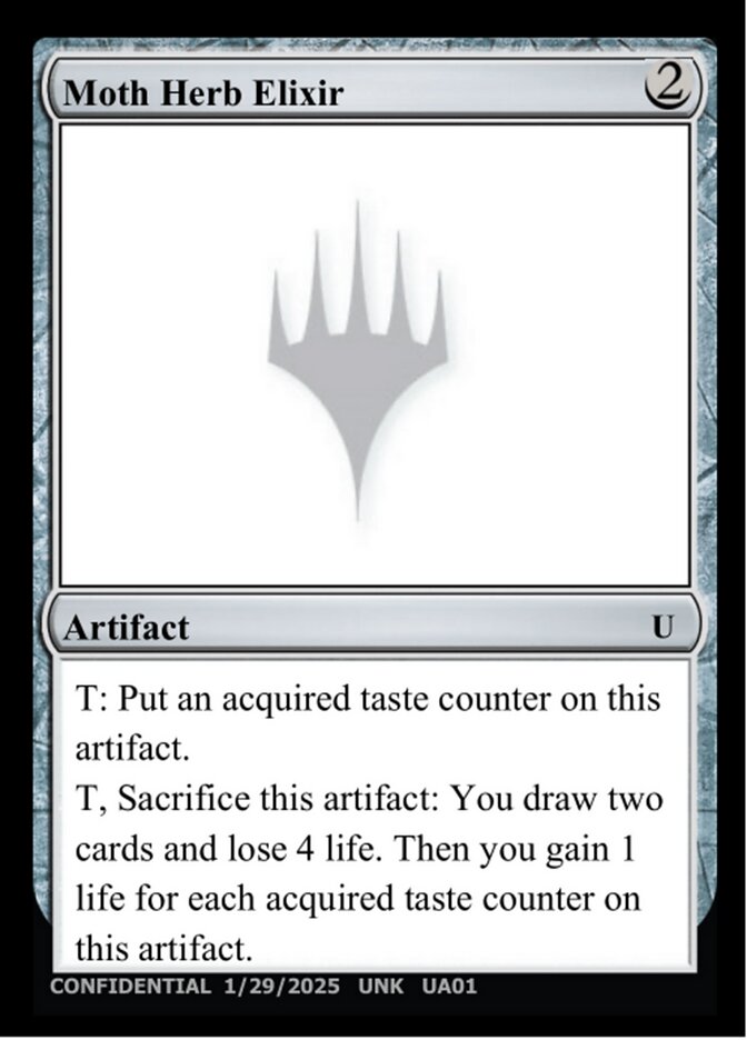 Moth Herb Elixir — Unknown Event UA01c/512