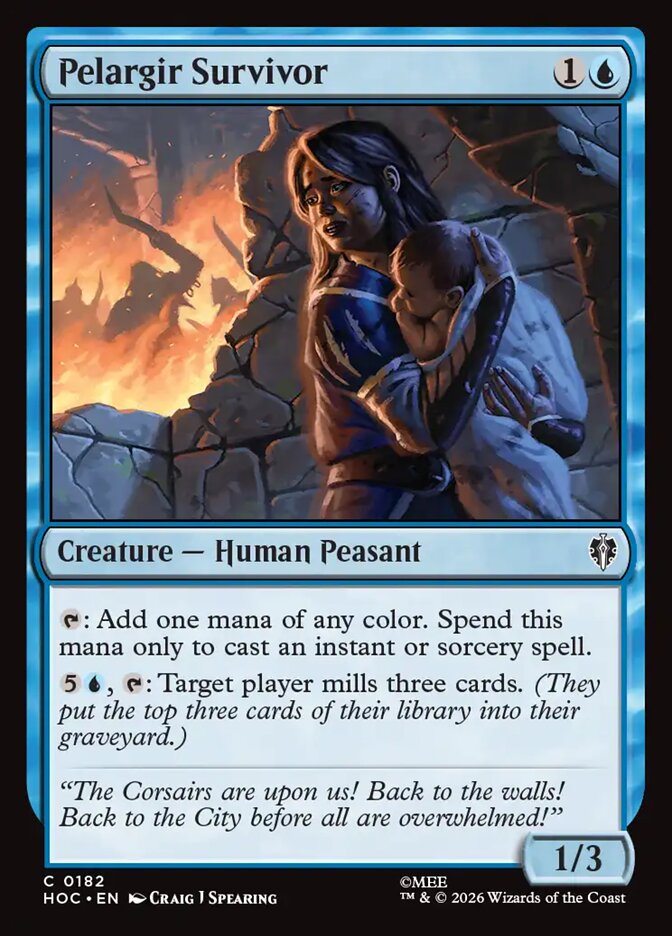 Pelargir Survivor — The Hobbit Eternal 182/158