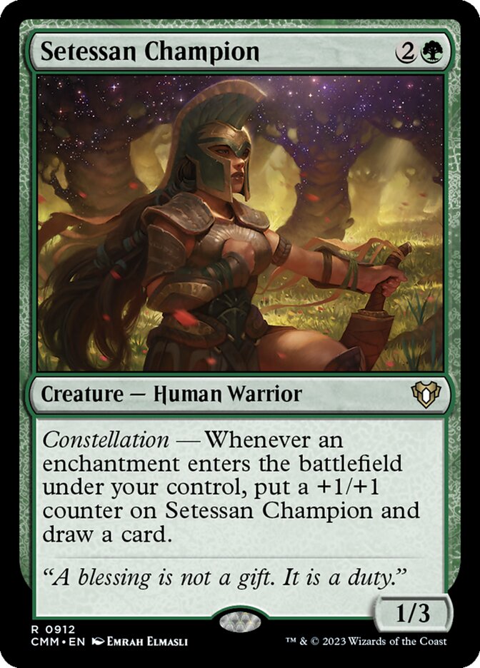 Setessan Champion — Commander Masters 912/1067