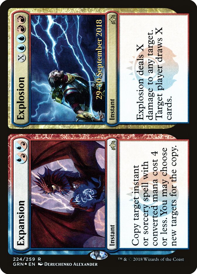 Expansion // Explosion — Guilds of Ravnica Promos 224s/84