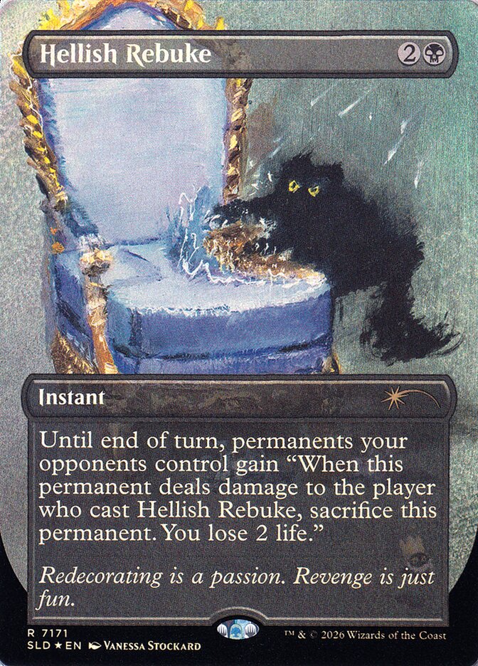 Hellish Rebuke — Secret Lair Drop 7171/2754