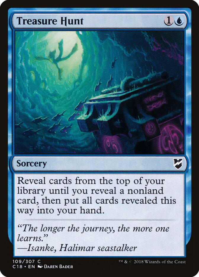 Treasure Hunt — Commander 2018 109/307