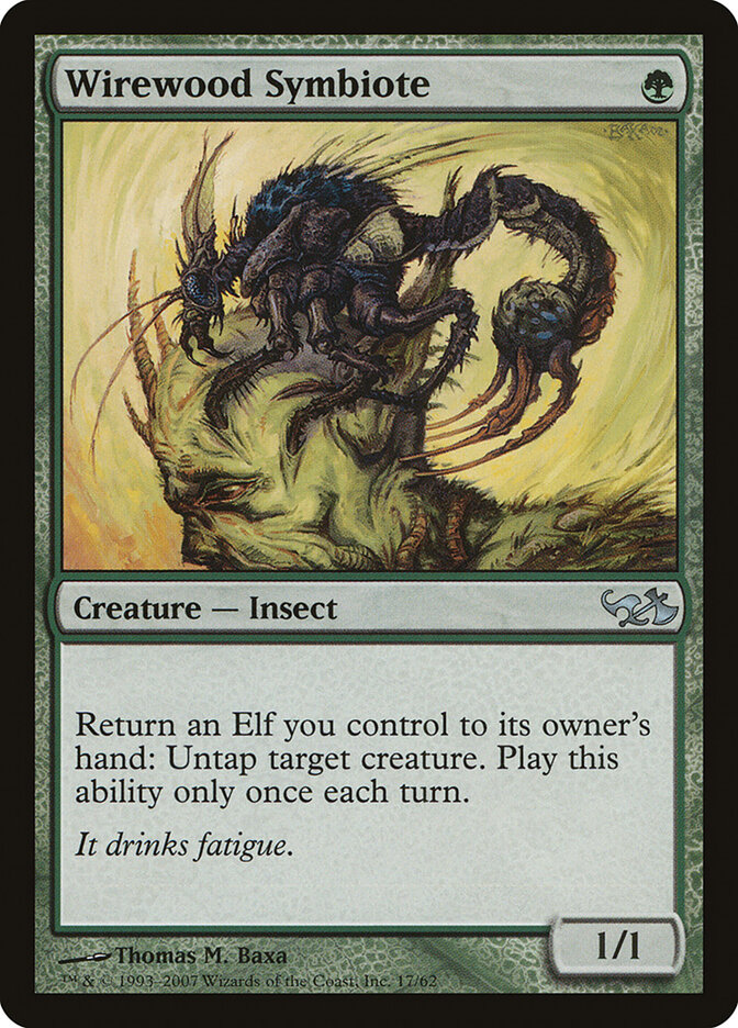 Wirewood Symbiote — Duel Decks: Elves vs. Goblins 17/62
