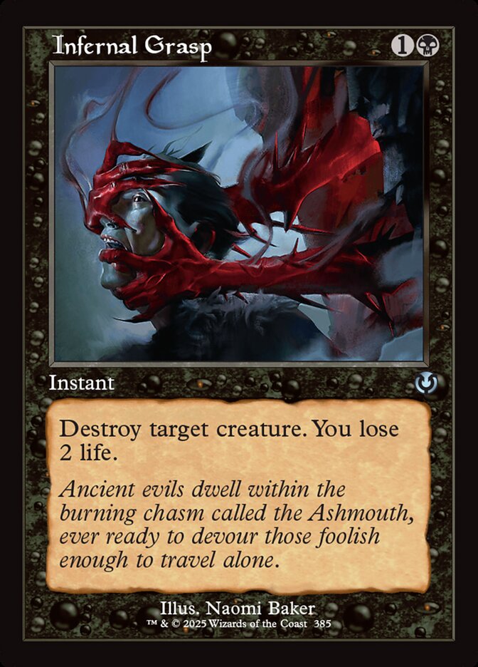 Infernal Grasp — Innistrad Remastered 385/495