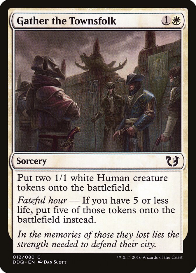 Gather the Townsfolk — Duel Decks: Blessed vs. Cursed 12/80