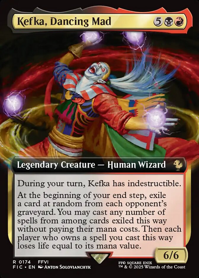 Kefka, Dancing Mad — Final Fantasy Commander 174/486