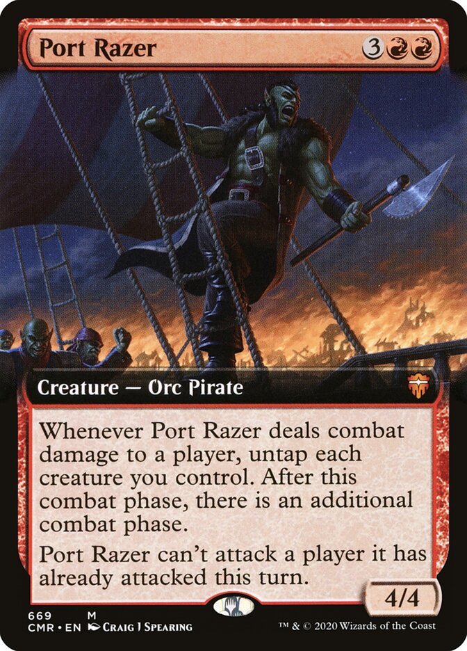 Port Razer — Commander Legends 669/718