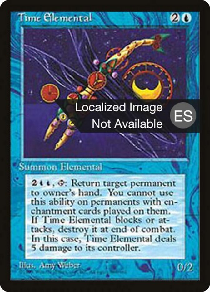 Time Elemental — Fourth Edition Foreign Black Border 108/378