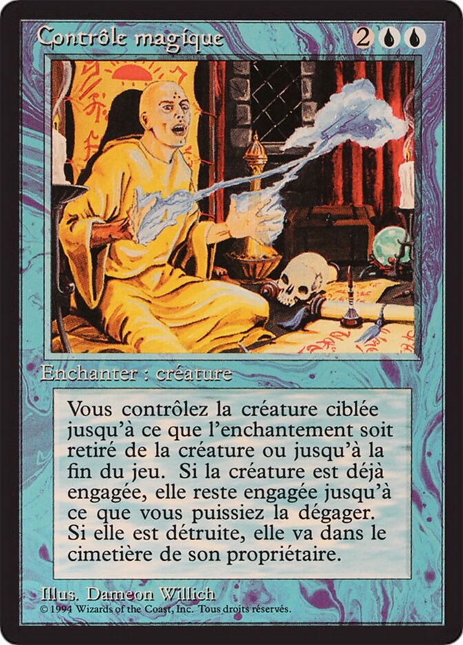 Contrôle magique — Foreign Black Border 52/307