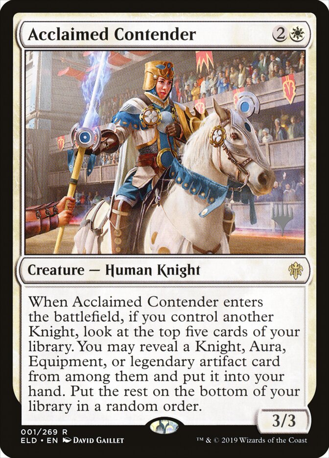 Acclaimed Contender — Throne of Eldraine Promos 1p/138