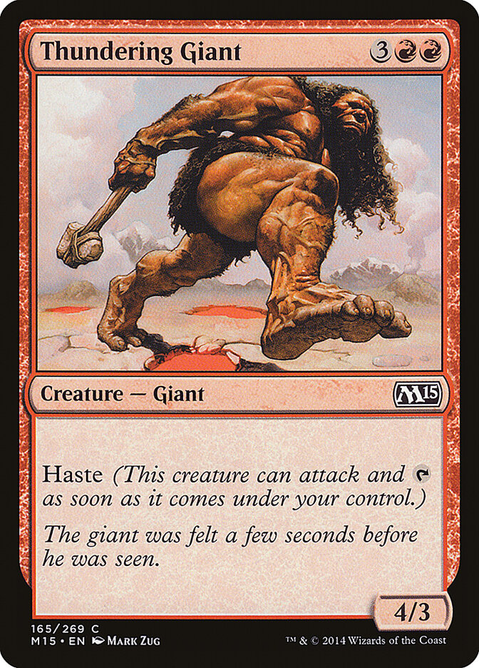 Thundering Giant — Magic 2015 165/284