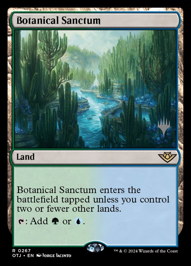Botanical Sanctum — Outlaws of Thunder Junction Promos 267p/160
