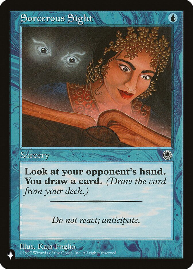 Sorcerous Sight — The List POR-68/5581