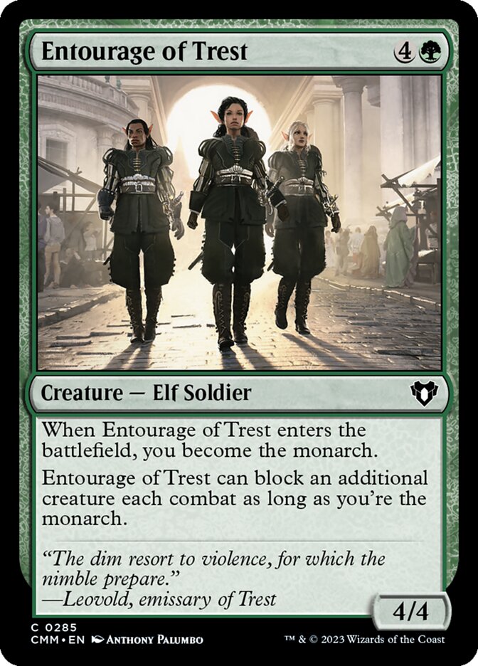 Entourage of Trest — Commander Masters 285/1067