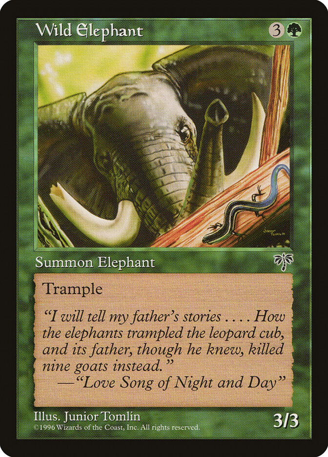 Wild Elephant — Mirage 254/351