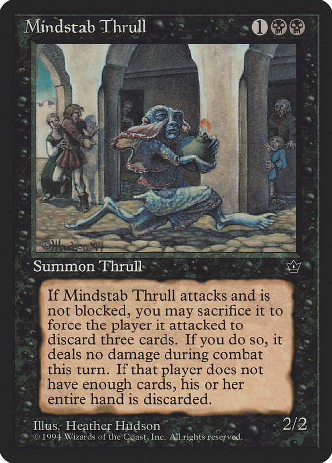 Mindstab Thrull — Fallen Empires 40b/187