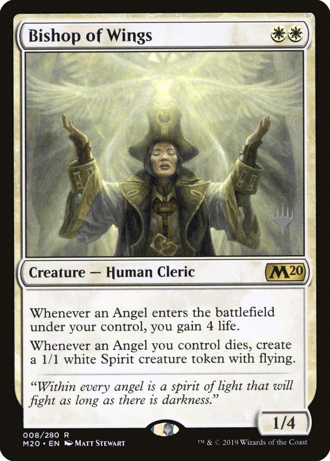 Bishop of Wings — Core Set 2020 Promos 8p/144