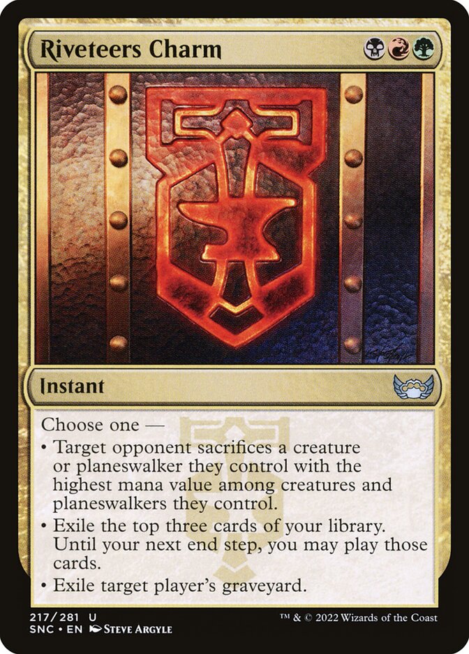 Riveteers Charm — Streets of New Capenna 217/513