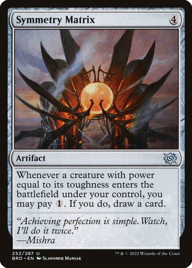 Symmetry Matrix — The Brothers' War 252/399