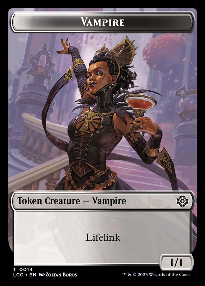 Vampire — The Lost Caverns of Ixalan Commander Tokens 14/18